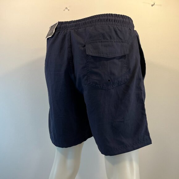 Club Room Men's Navy Blue Quick-Dry Performance 7" Swim Shorts - Size Medium NWT - Picture 3 of 5